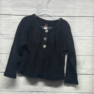 Tea Black Cardigan Size Small 4-5